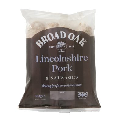 Lincolnshire Pork Sausages (454g)