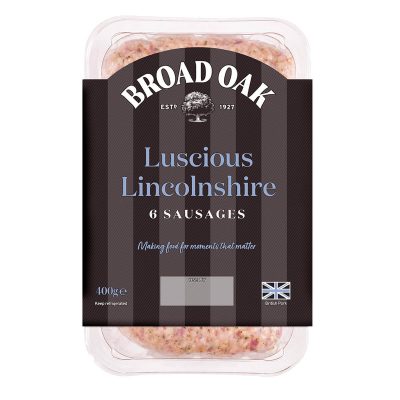 Luscious Lincolnshire Sausages (400g)